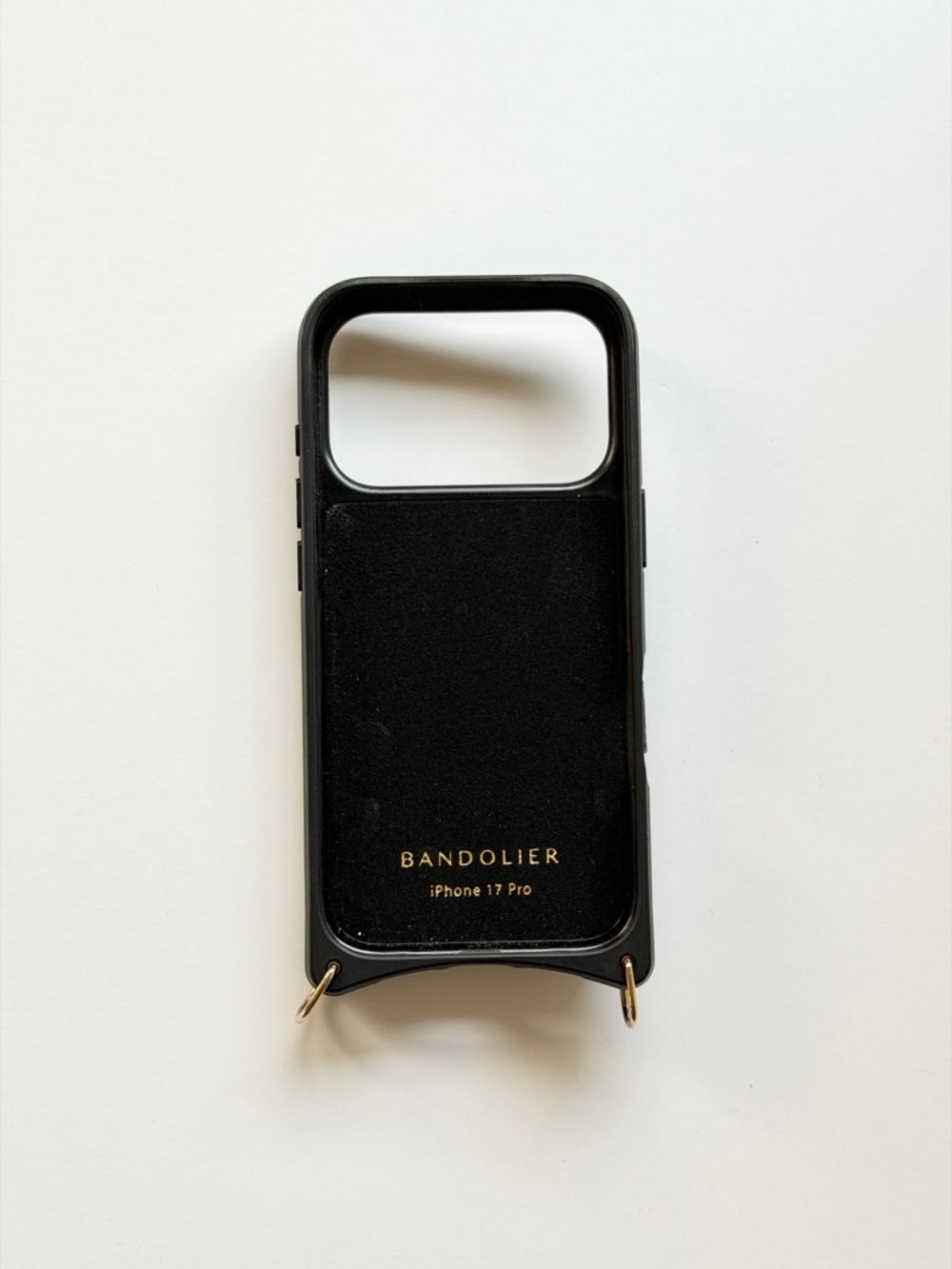 Bandolier Mila MagSafe Crossbody phone case in black/gold iPhone 17 PRO - Picture 5 of 6